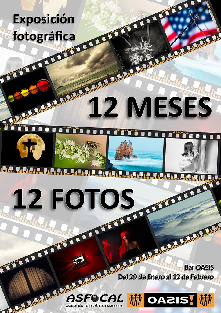 La exposición fotográfica ’12Meses 12Fotos’ en Bar Oasis